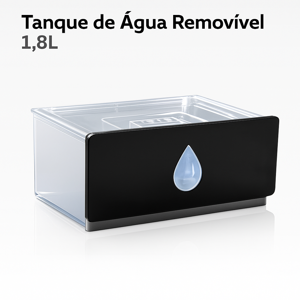 Máquina de Gelo com Design Elegante e Desempenho Premium