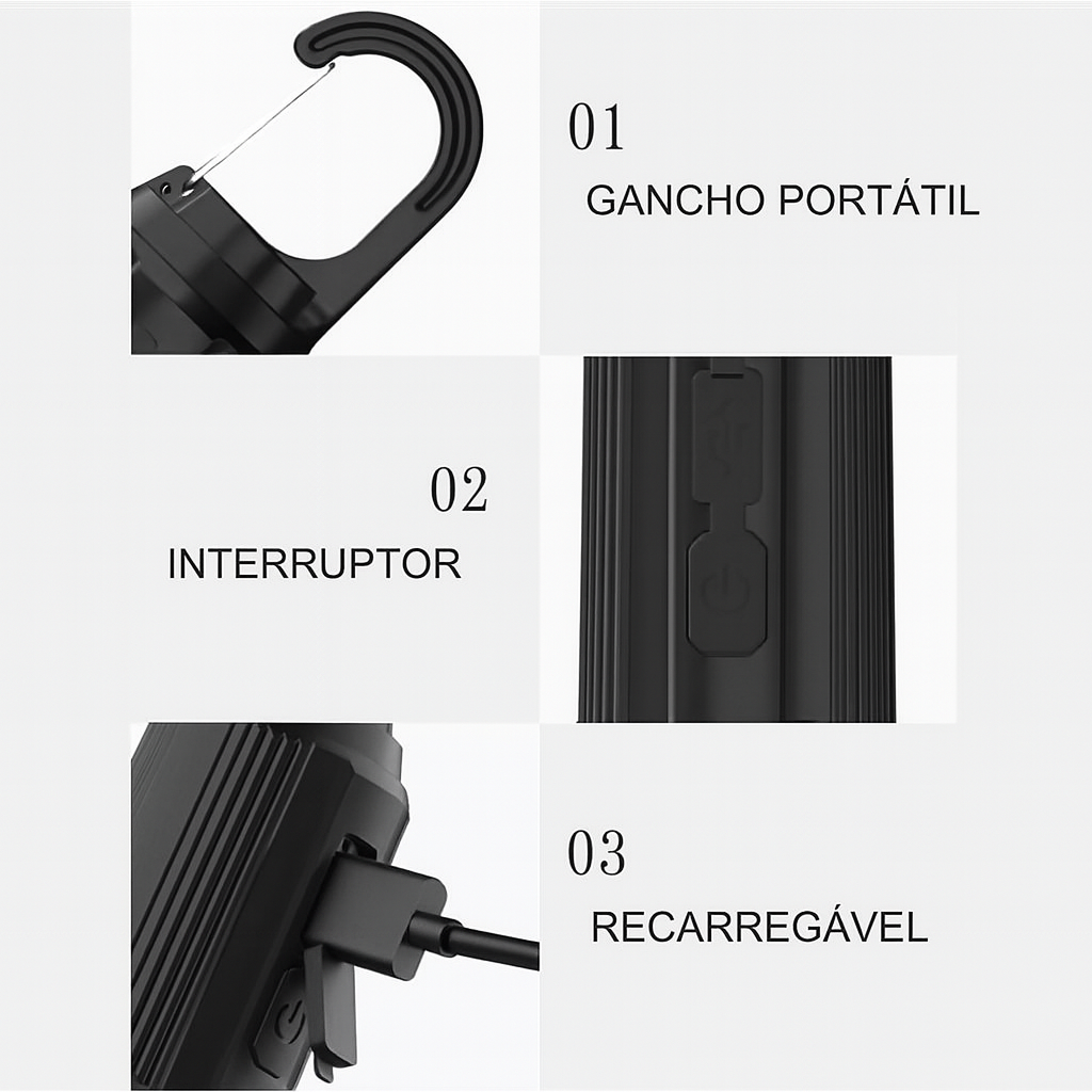 Lâmpada Solar Portátil ProLight 360
